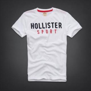 T-shirt Hollister Homme Blanc